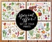 Garden prints. Gardening. Garden art. discount. Food art. Gift for gardener. Seasons. Kitchen decor. Fruit. Vegetables. Illustration. 