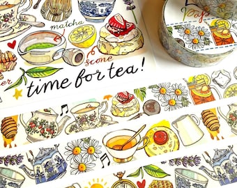 Tea Time Washi Tape.