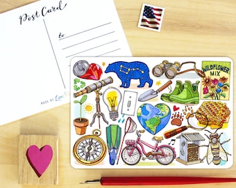 Earth Day *Limited Edition* postcard.