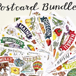 Lot de cartes postales. Offre spéciale.