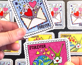 Postage Stamp Magnets