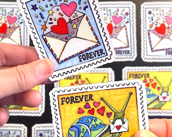 Postage Stamp Magnets