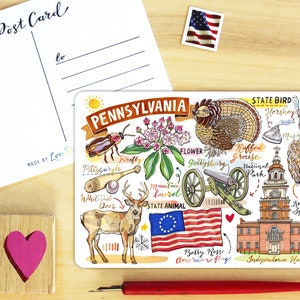 Pennsylvania State Postcard.
