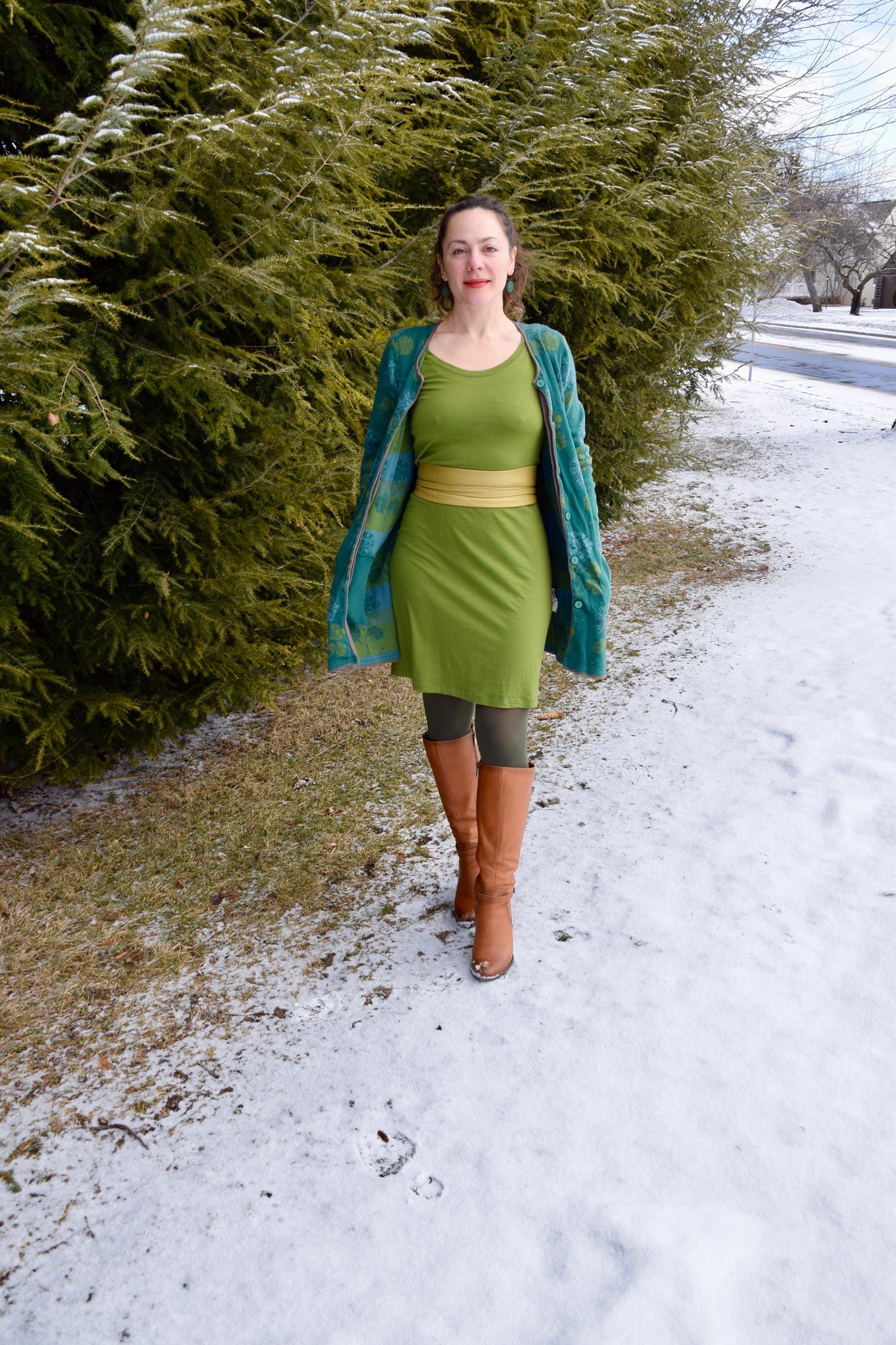 Olive Green Obi Belt - Etsy Ireland display picture 3