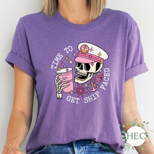 Time to get ship faced - cruise tee - unisex t-shirt