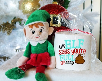 Toilet paper - gag gift - Gag Gift Toilet Paper, Christmas Toilet Paper, Gift for Him, Gift for Her