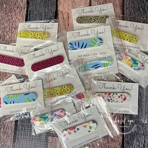 Nail File Thank You Gift - 10 pack