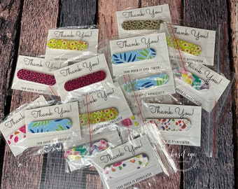 Nail File Thank You Gift - 10 pack