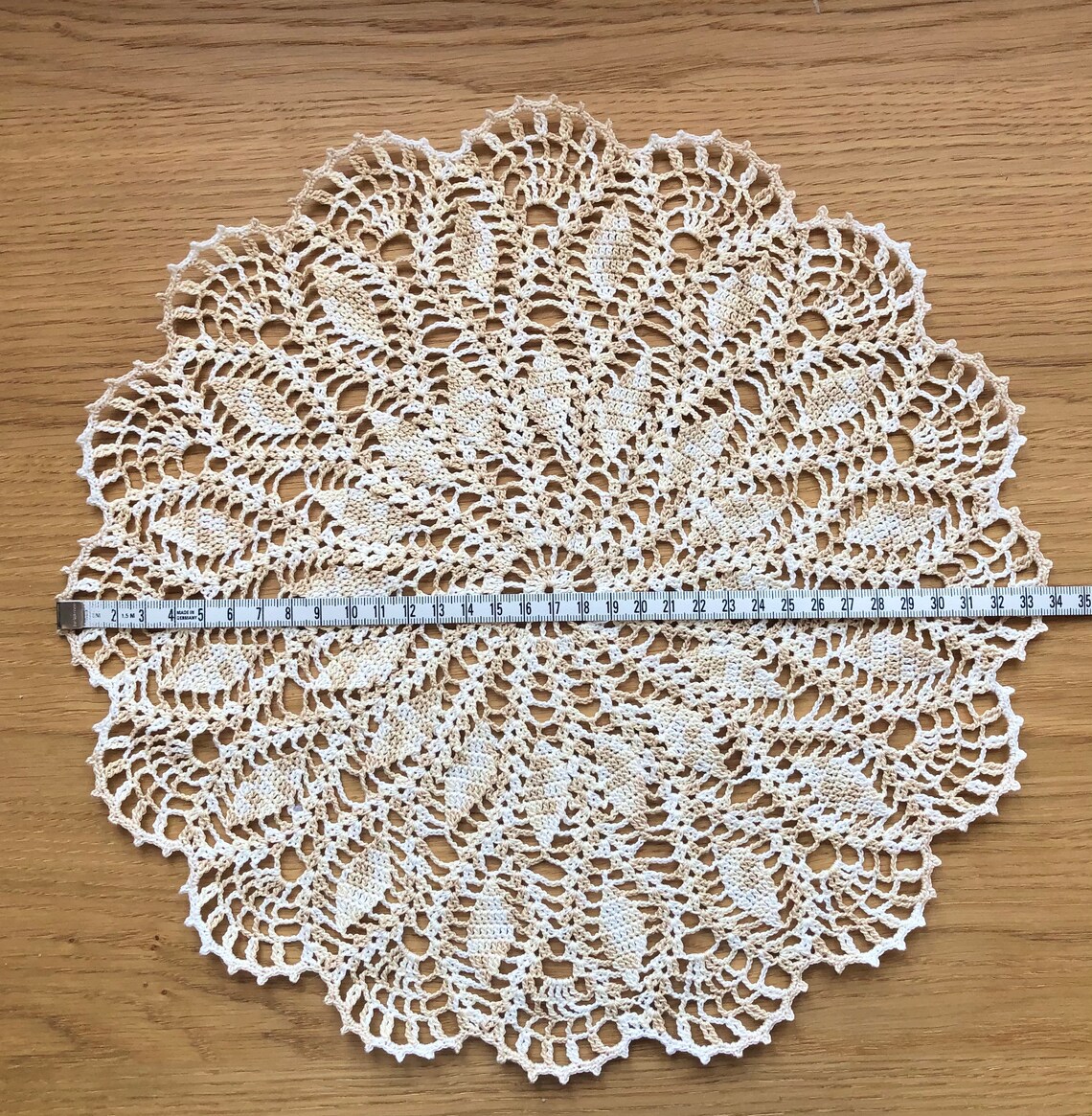 Crochet Doily Coffee Table Doily Housewarming Gift Home Etsy