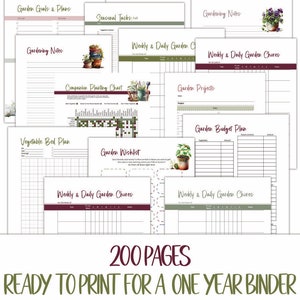 a peak inside the garden planner