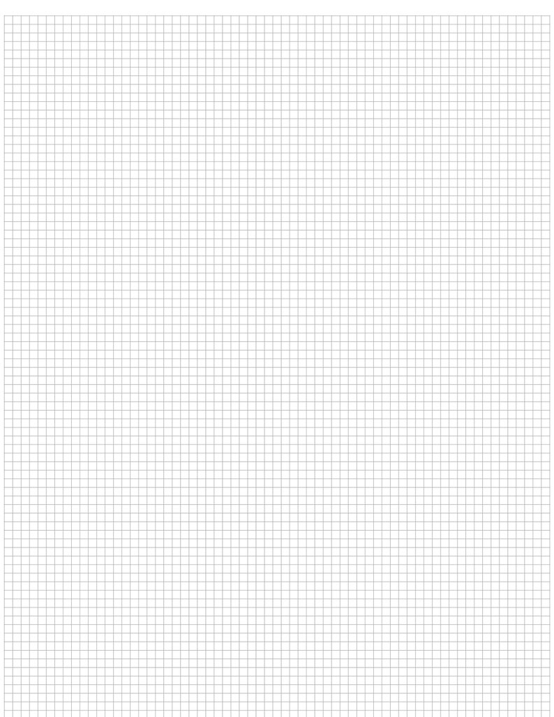 Graph Paper PDF, Printable - Etsy