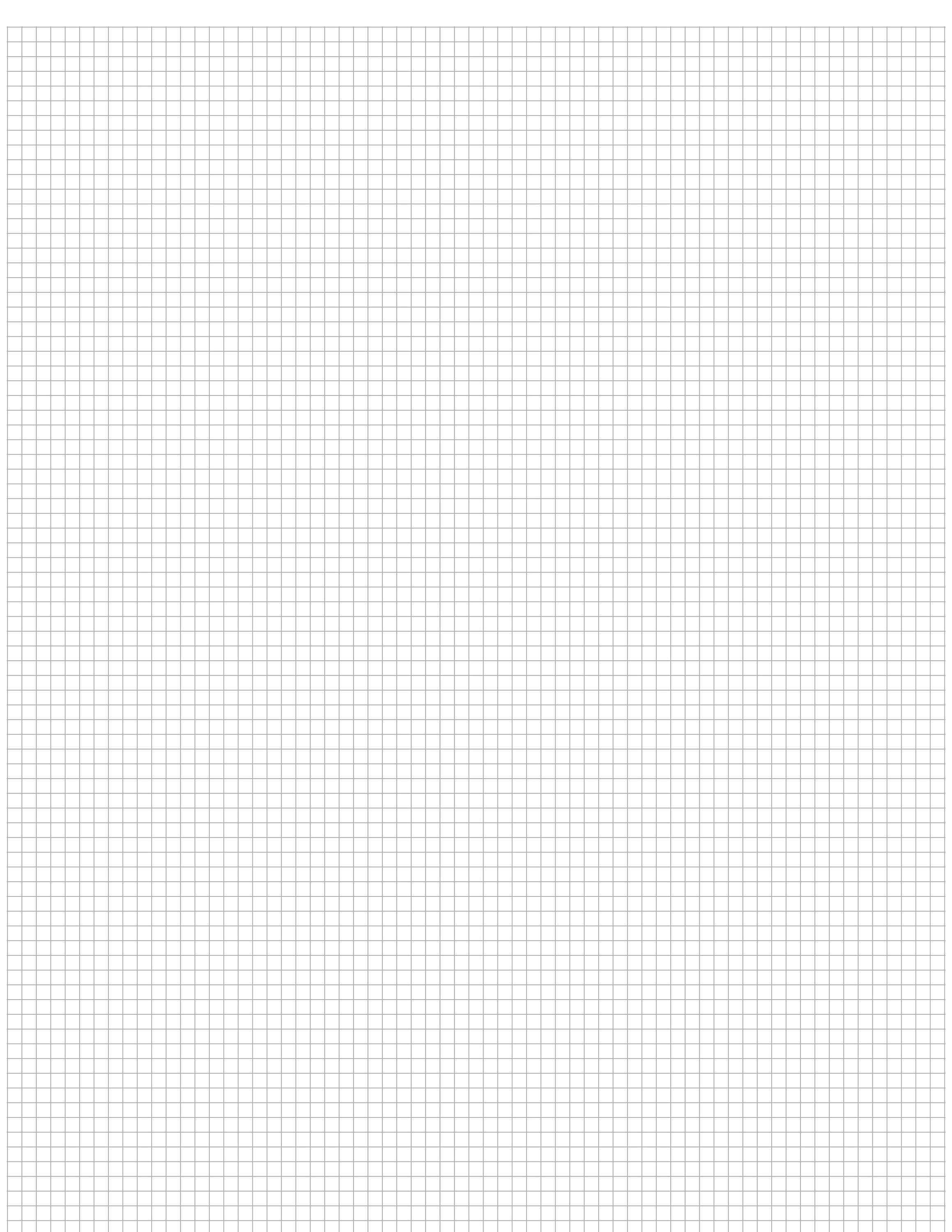 Graph Paper PDF Printable - Etsy