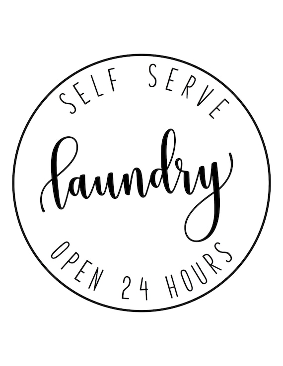 Laundry Room Printable | Laundry Room Sign Decor | Laundry Co