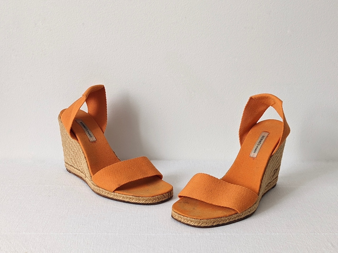 靴 Hermes Logo Orange Espadrilles 靴 Hermes Logo Orange Espadrilles il_1080xN.5282908263_kxac.jpg