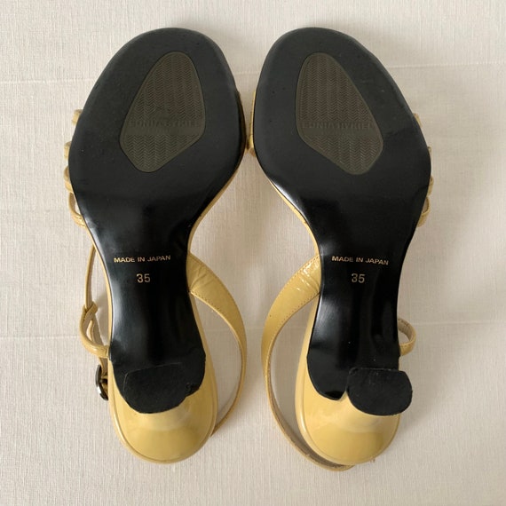 SONIA RYKIEL | strappy yellow heels | patent leat… - image 7