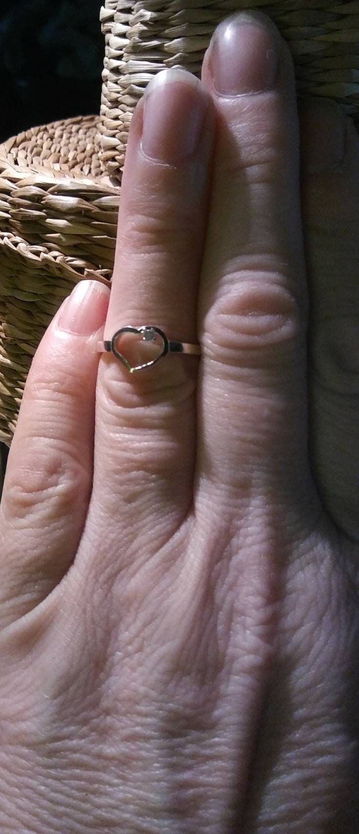 Natural Color Change Alexandrite Sterling Silver Engagement Ring - Thumbnail 3