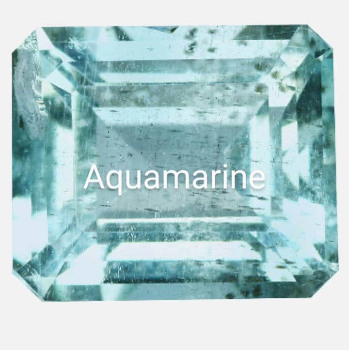 Natural Rare Maxixe Blue Beryl Diamond accented Sterling Silver Engagement Ring (Comes with report) - Thumbnail 6