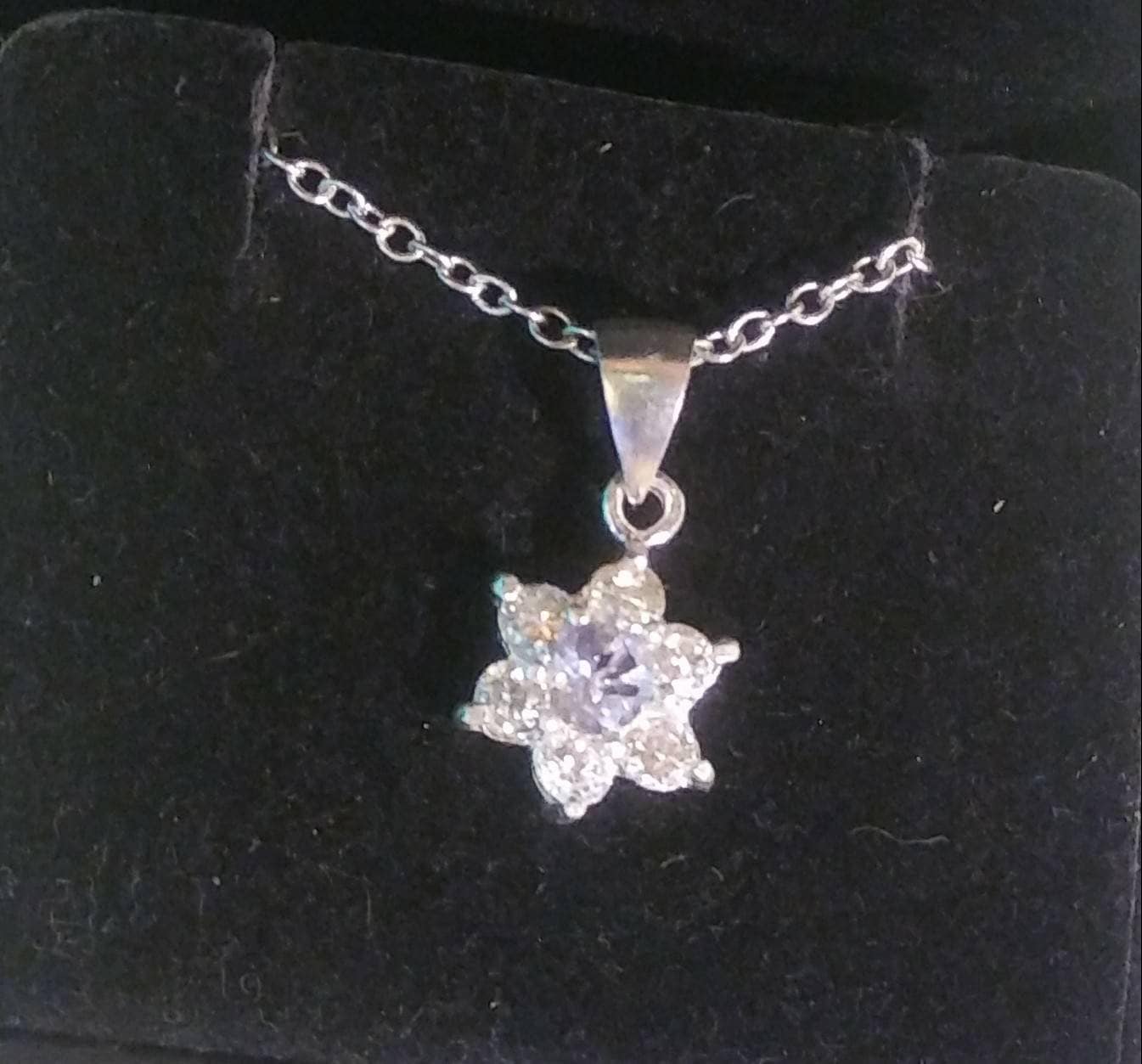 Natural Rare Blue Maxixe Beryl White Sapphire Sterling Silver Necklace (Comes with report)