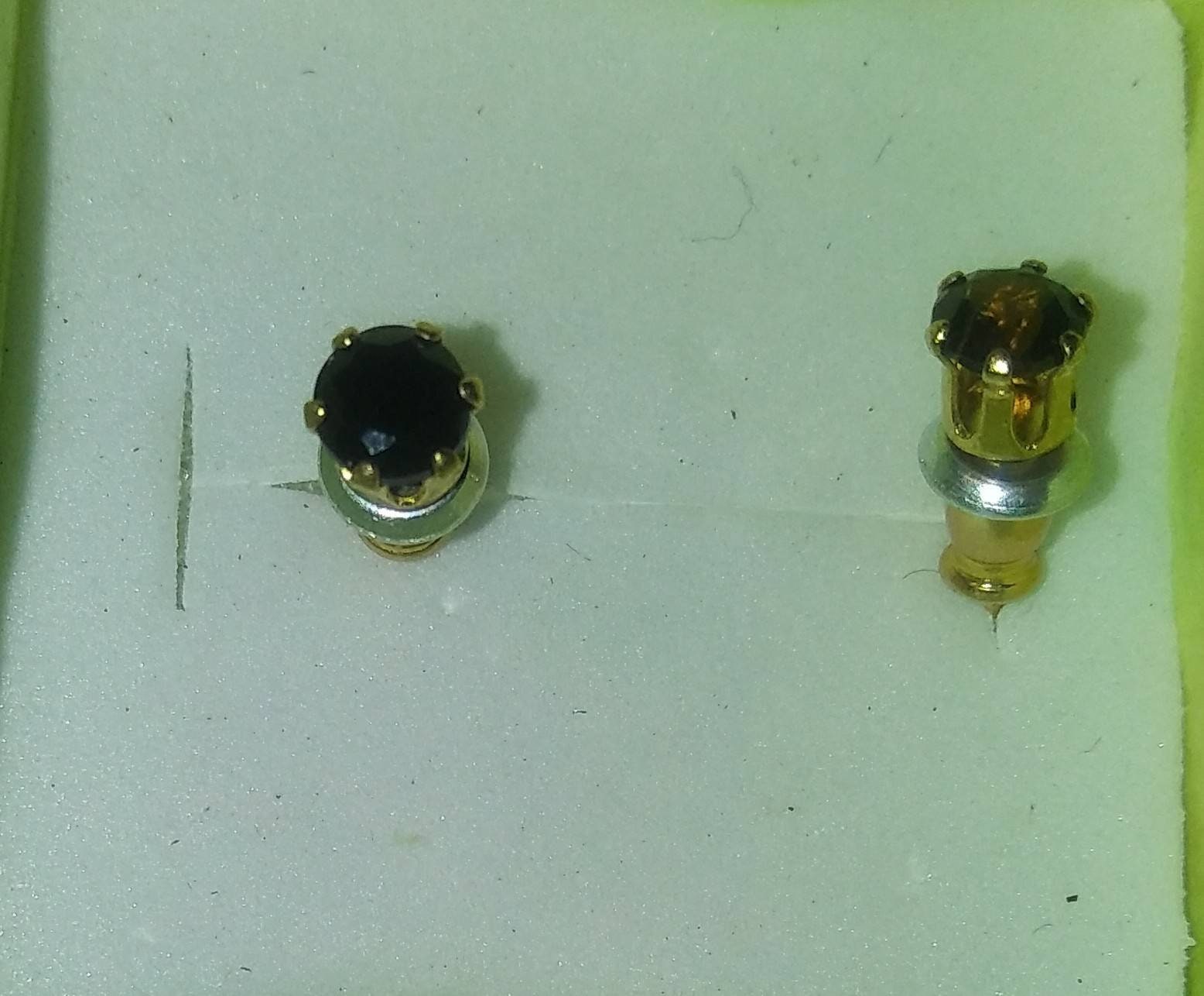Natural Epidote 14K Gold Vermiel Earrings - Thumbnail 4