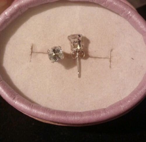 Natural Oligoclase Sterling Silver Earrings