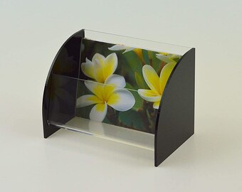 A6 Landscape Leaflet Holder / Postcard Holder / Dispenser / Display - Counter top / Free standing