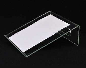 Angled Acrylic Reading Slope / Writing Slope / Handwriting Slope / Board / Speech Holder / Book Display Stand
