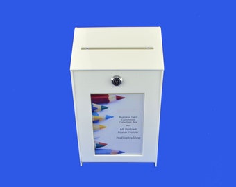 Small Lockable Ideas Box Collection Box Suggestion Box PDS9463A6 various colours