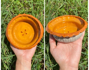 Pie small animal/cat food bowl