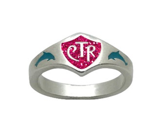 Dolphin CTR Choose The Right Ring Sterling Silver