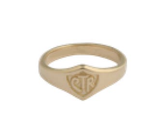 Wide Mini 14KT CTR Choose The Right Ring