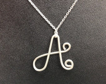 Sterling Silver Wire Alphabet Letters