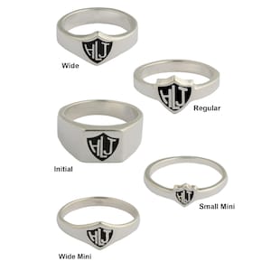 Spanish HLJ (Choose The Right Ring, CTR in Spanish) Ring Sterling Silver