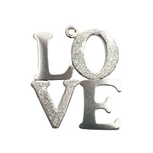 Love Necklace in Sterling Silver with or without CZ