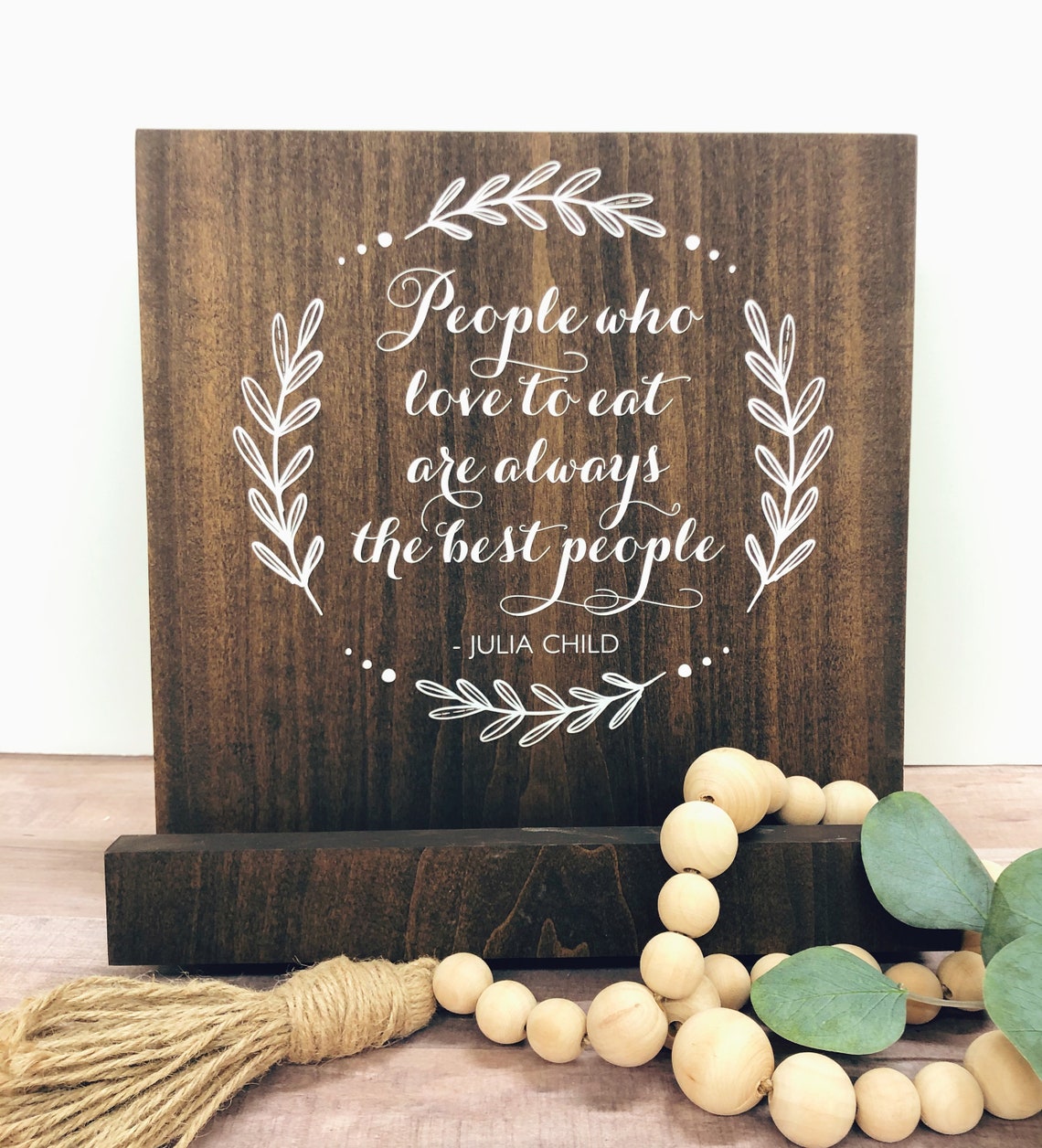 Wood Cookbook Stand Cook Book Holder Wooden Kitchen Decor Etsy