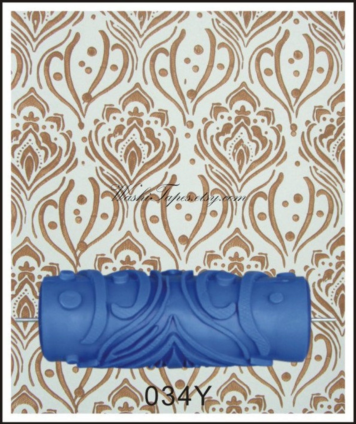 10 OFF Pattern Paint Roller Stencil Roller Pattern Roller Etsy