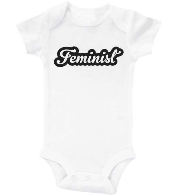 feminist baby onesie