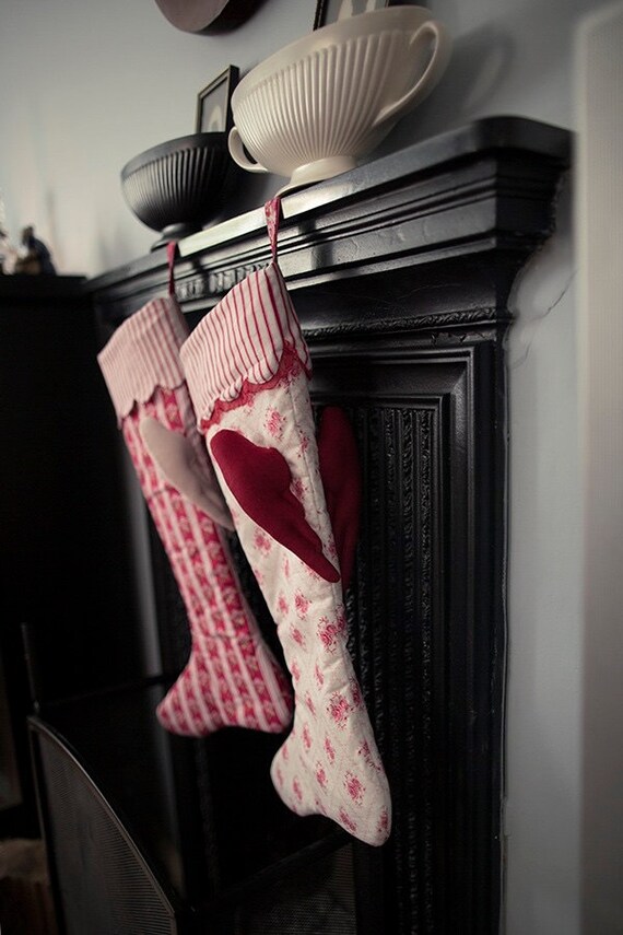 Christmas stocking with angel wings Clearance