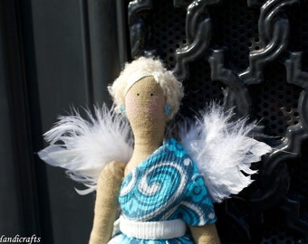 Tilda Angel Doll Princess Handmade Art Limited Edition Summer Dress