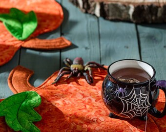 Tea Cosy Pumpkin Place Mat Witch Spider Devilish Halloween