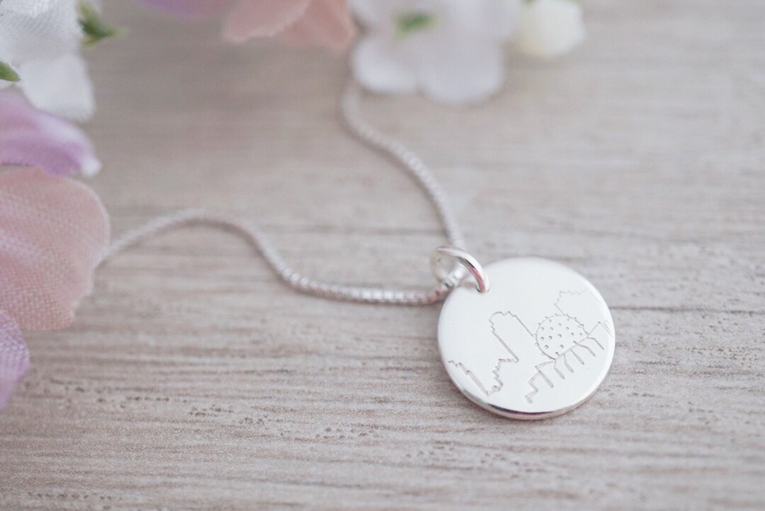 Silver Vancouver Necklace YVR Jewelry Gifts Under 40 Christmas Gift