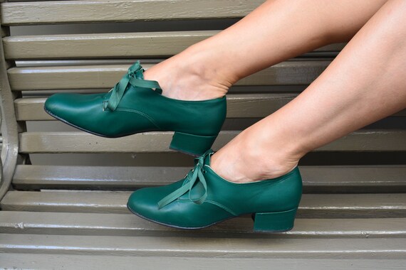 vintage swing dance shoes