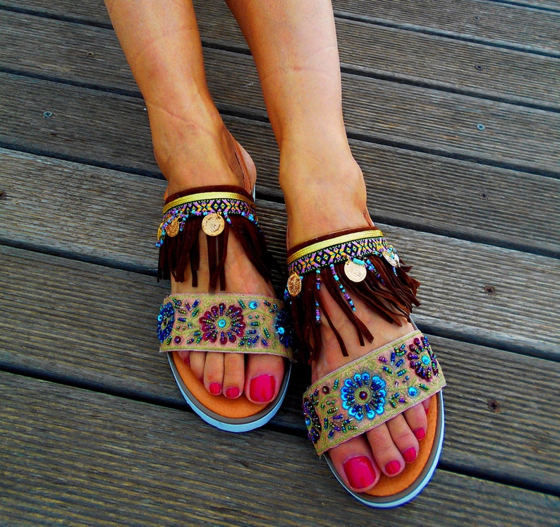 ethnic sandals