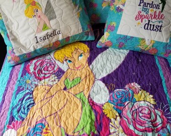 tinkerbell crib bedding set