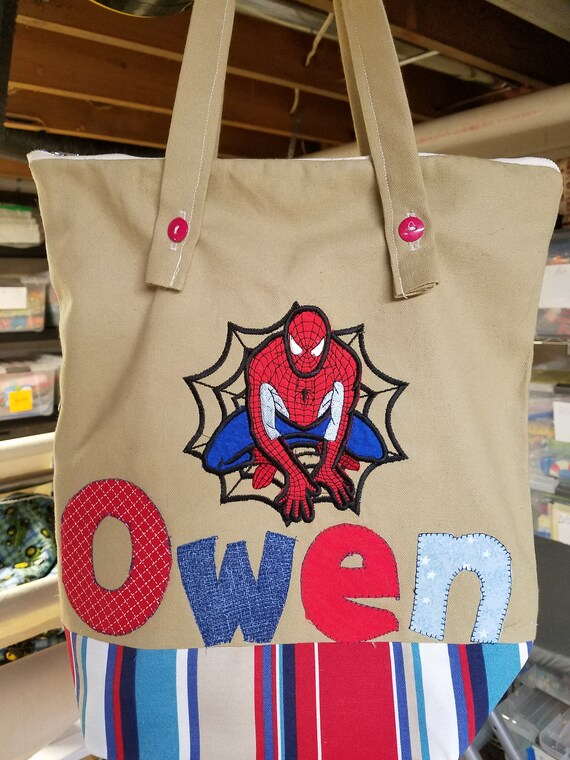 spiderman tote