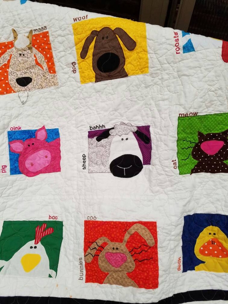 Animal Crib Barnyard Crib Toddler Barnyard Twin Farm Animals Etsy