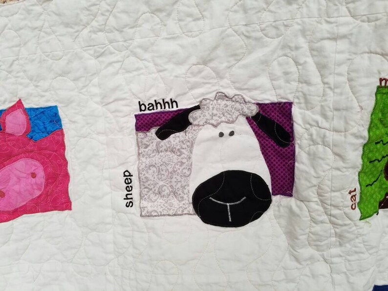 Animal Crib Barnyard Crib Toddler Barnyard Twin Farm Animals Etsy