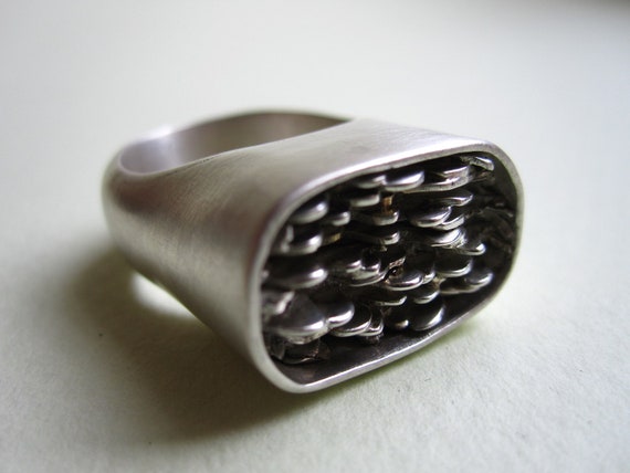 Items similar to Sterling Silver Jewelry - Handmade Ring - Artisan ...
