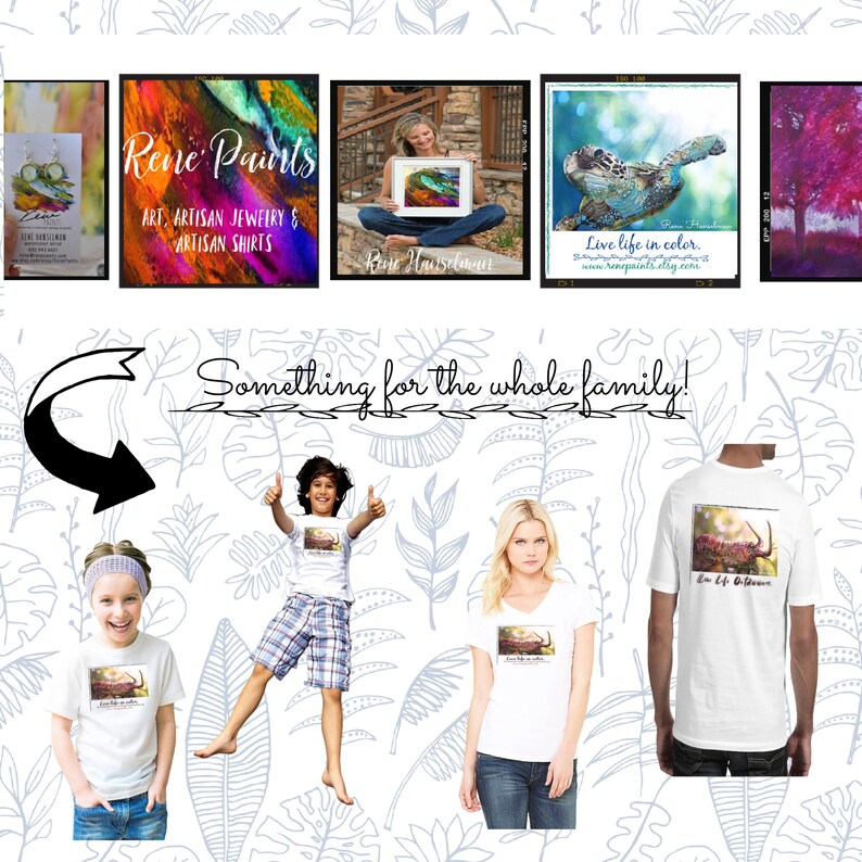 Gift for Artist Women/'s Bird Tee Shirt Bird Graphic Tee Shirt Ladies Watercolor Art Shirt Gift for Bird Lover Colorful Art Bird T Shirt