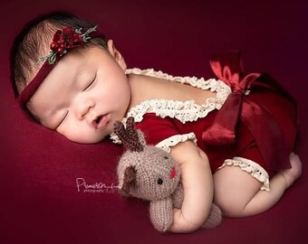 baby christmas photoshoot outfit