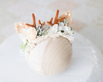 baby deer headband